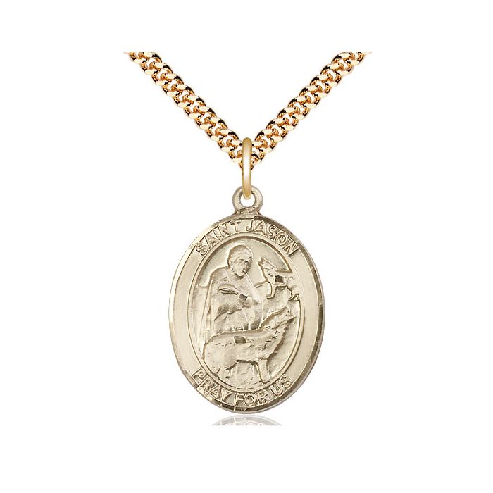 St. Jason Large Pendant