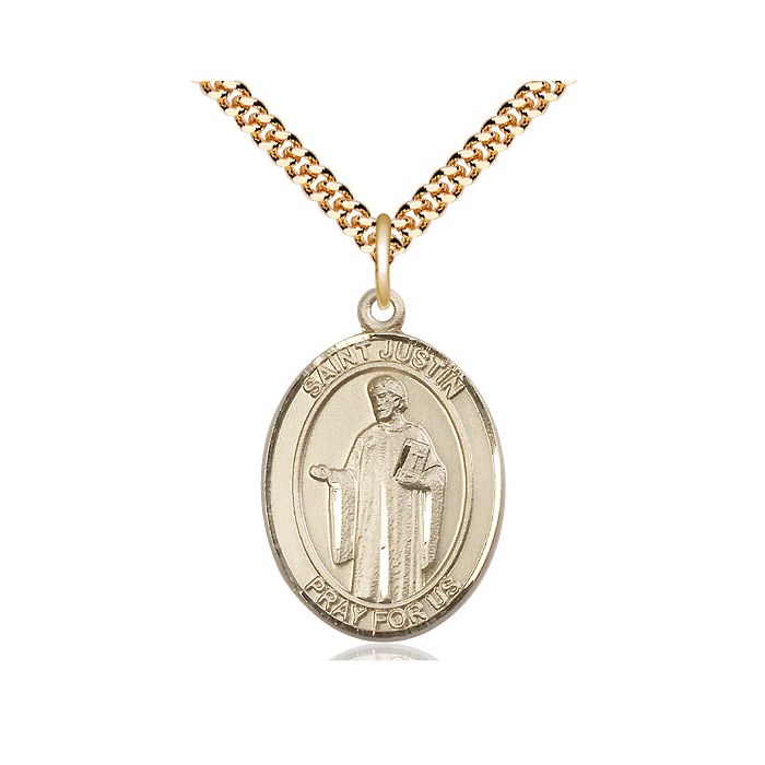 St. Justin Large Pendant