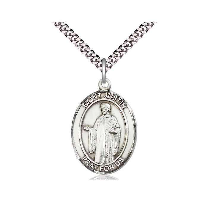 St. Justin Large Pendant