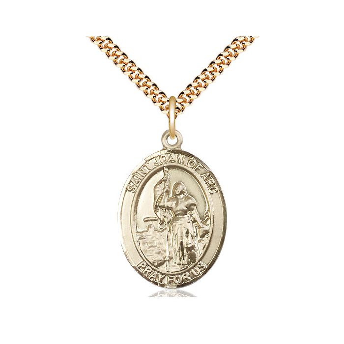 St. Joan of Arc Large Pendant