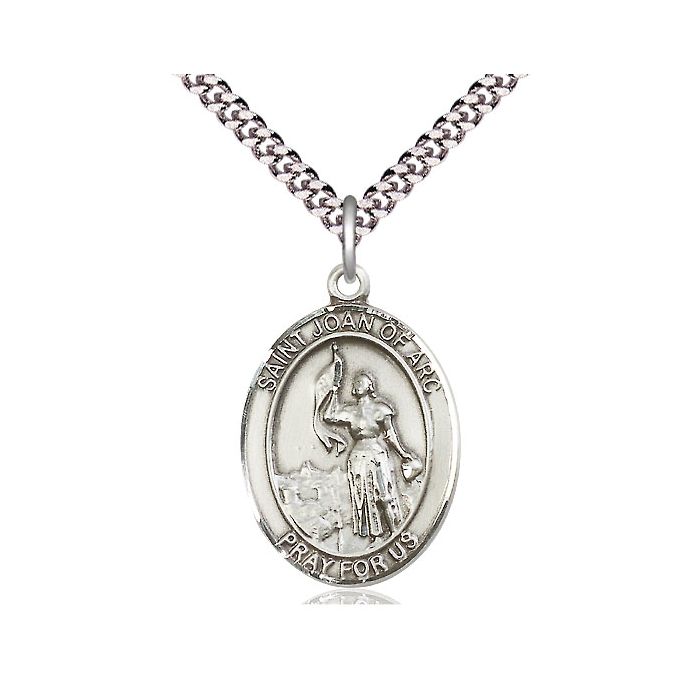 St. Joan of Arc Large Pendant