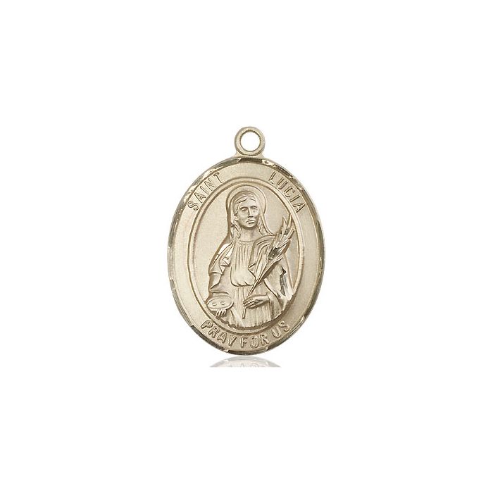 St. Lucia of Syracuse Large Pendant