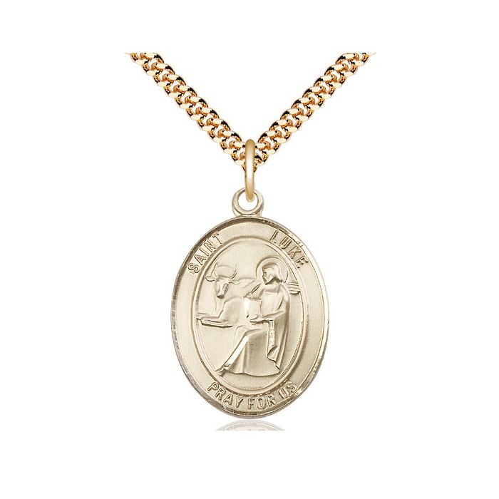 St. Luke the Apostle Large Pendant