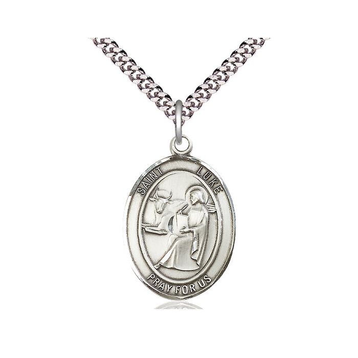 St. Luke the Apostle Large Pendant