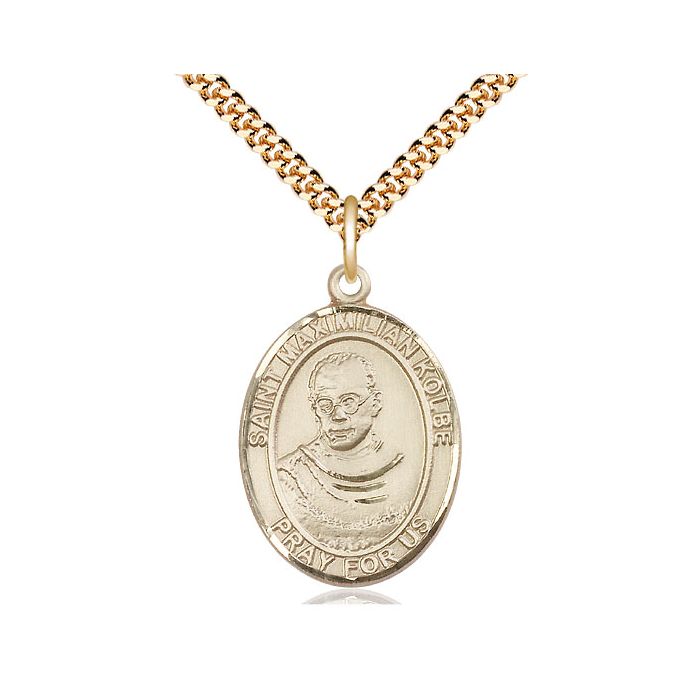 St. Maximilian Kolbe Large Pendant