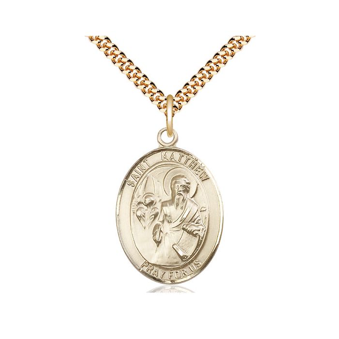 St. Matthew the Apostle Large Pendant