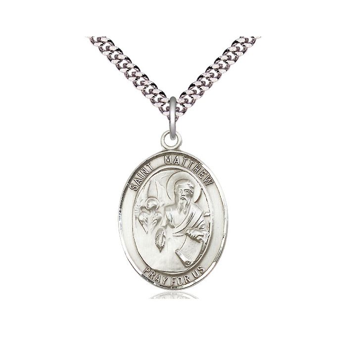 St. Matthew the Apostle Large Pendant