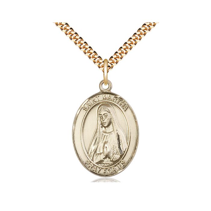 St. Martha Large Pendant