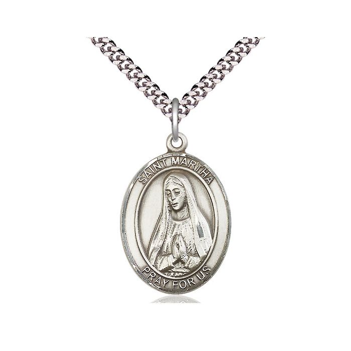 St. Martha Large Pendant