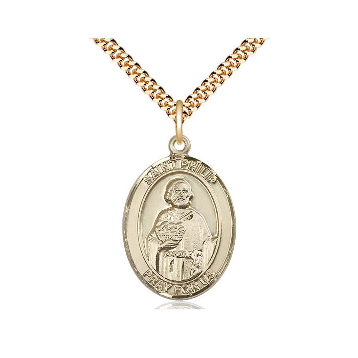 St. Philip The Apostle Large Pendant