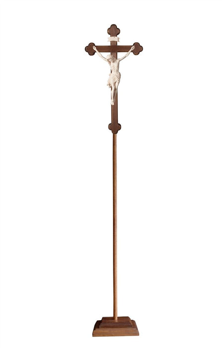 Processional Crucifix Sienna Cross Baroque Stained