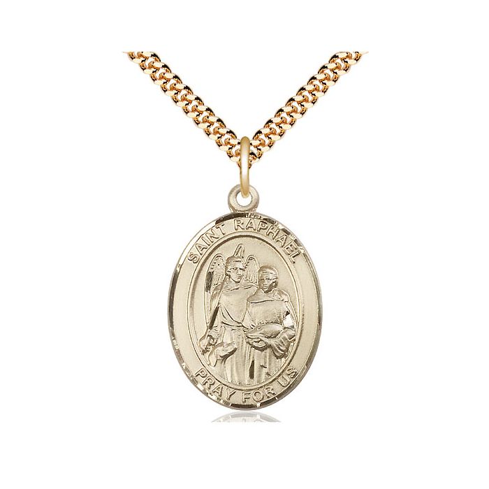 St. Raphael the Archangel Large Pendant