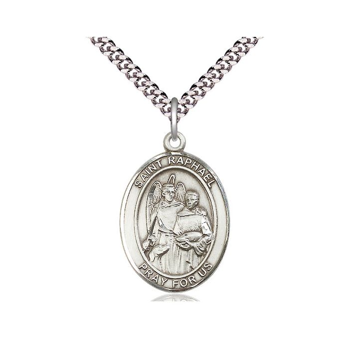 St. Raphael the Archangel Large Pendant