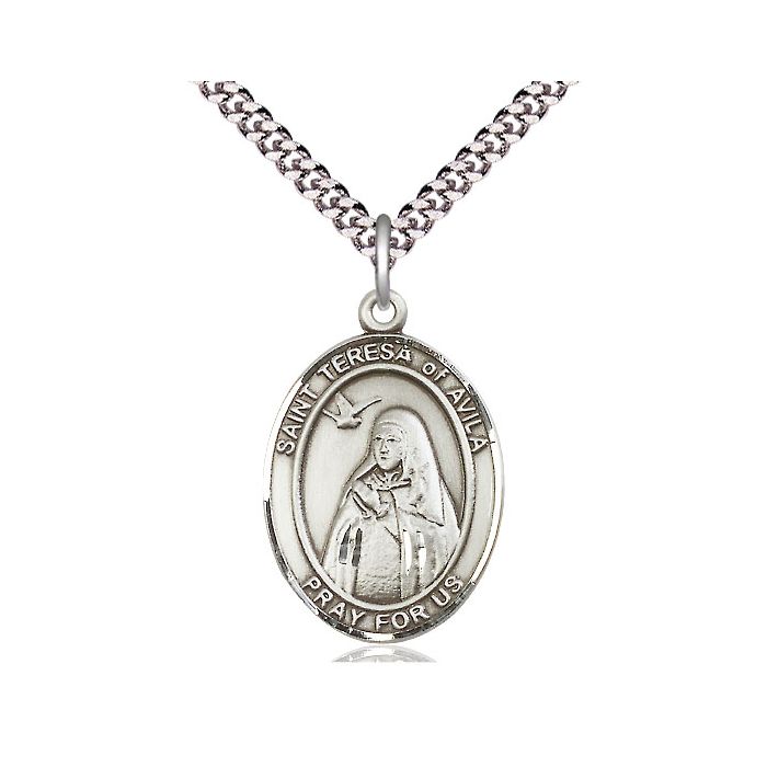 St. Teresa of Avila Large Pendant