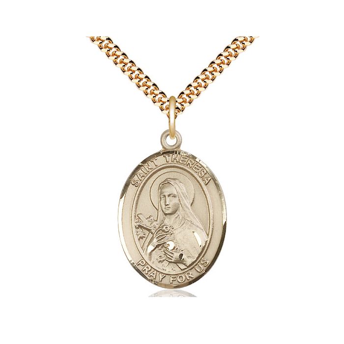St. Theresa Large Pendant