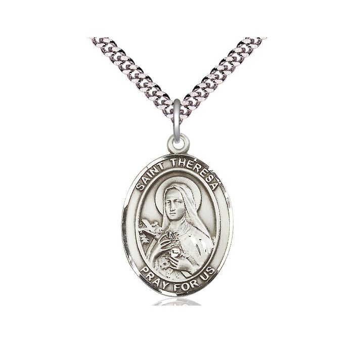 St. Theresa Large Pendant