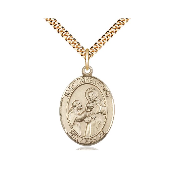 St. John of God Large Pendant