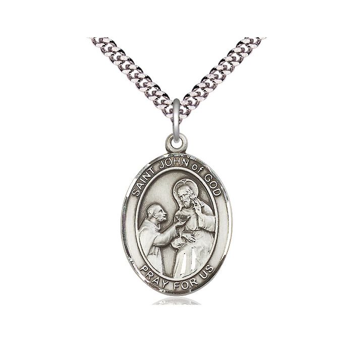 St. John of God Large Pendant
