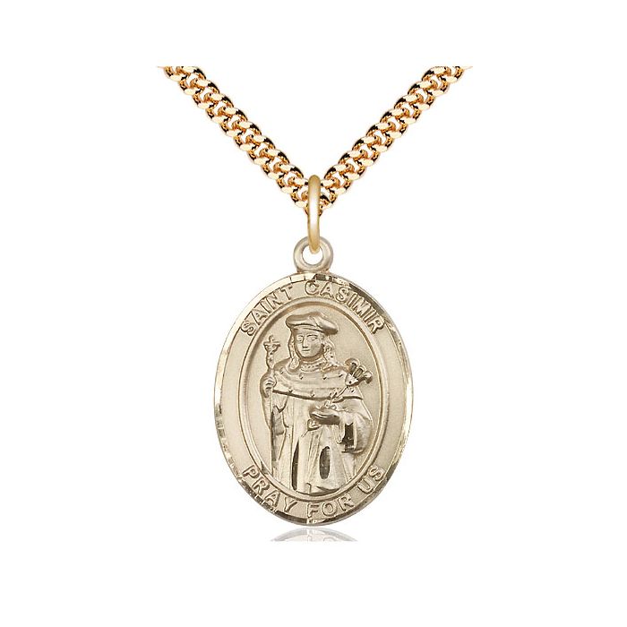 St. Casimir of Poland Large Pendant