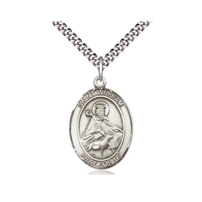 St. William of Rochester Large Pendant