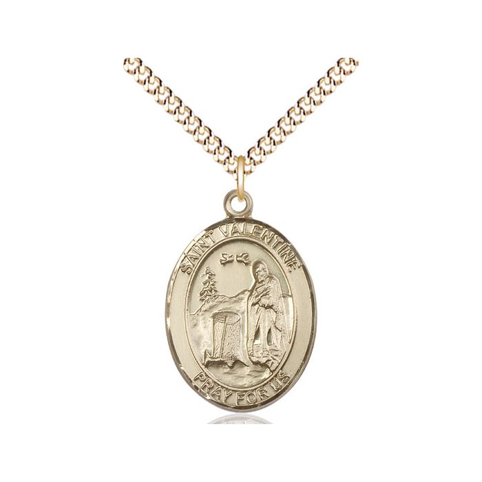 St. Valentine of Rome Large Pendant