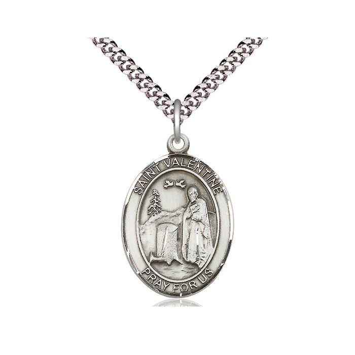 St. Valentine of Rome Large Pendant