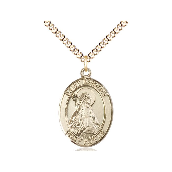 St. Bridget of Sweden Large Pendant