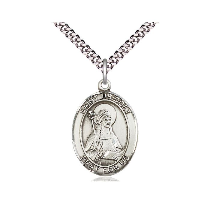 St. Bridget of Sweden Large Pendant