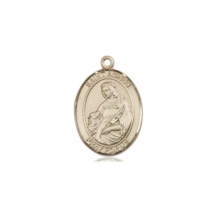 St. Agnes of Rome Large Pendant