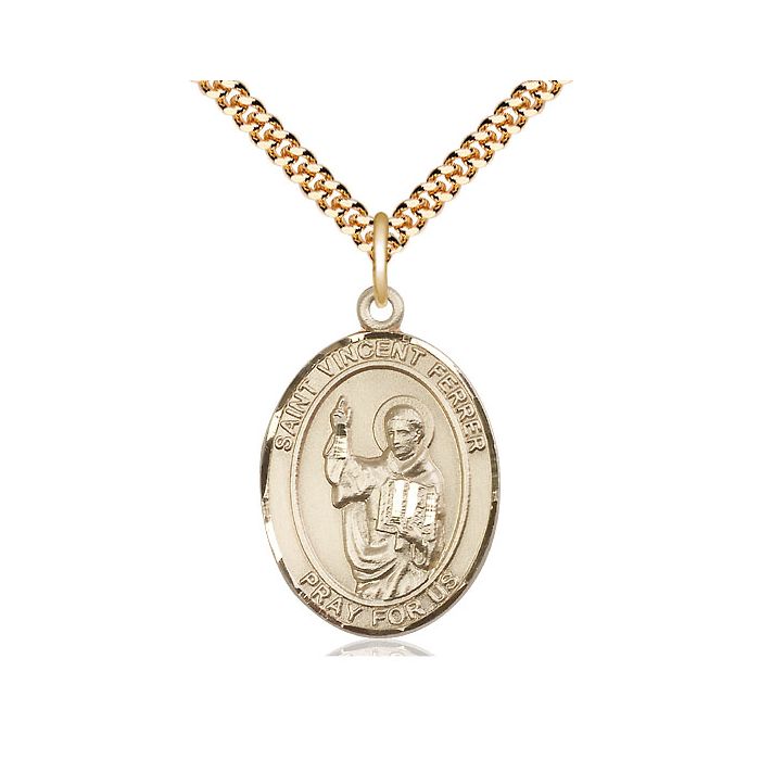 St. Vincent Ferrer Large Pendant