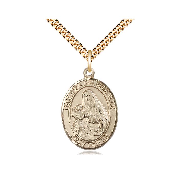 St. Madonna Del Ghisallo Large Pendant