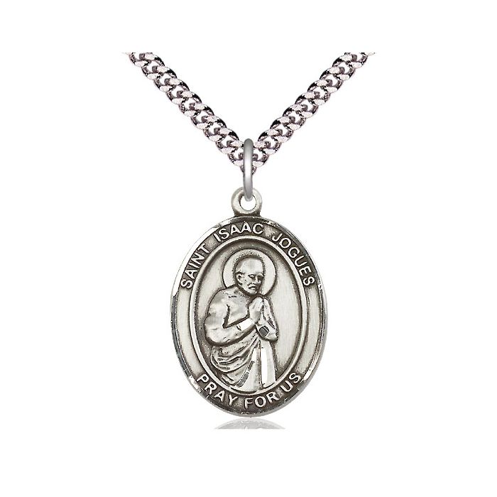 St. Isaac Jogues Large Pendant