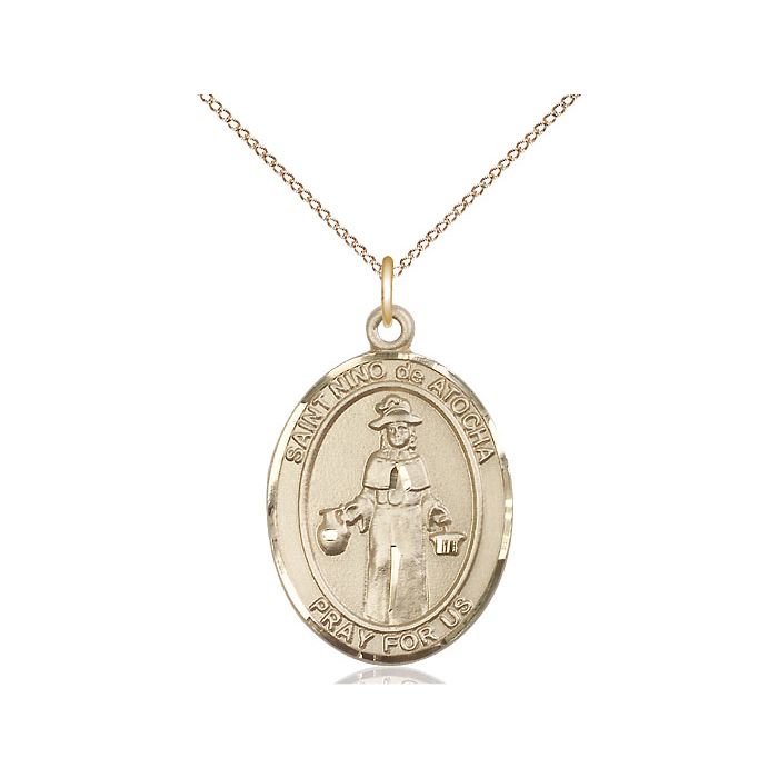 St. Nino de Atocha Large Pendant