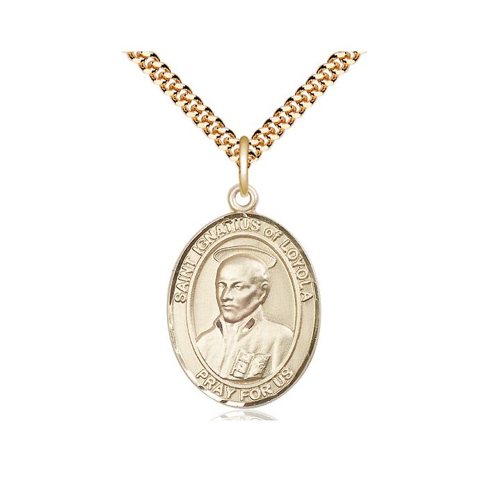 St. Ignatius of Loyola Large Pendant