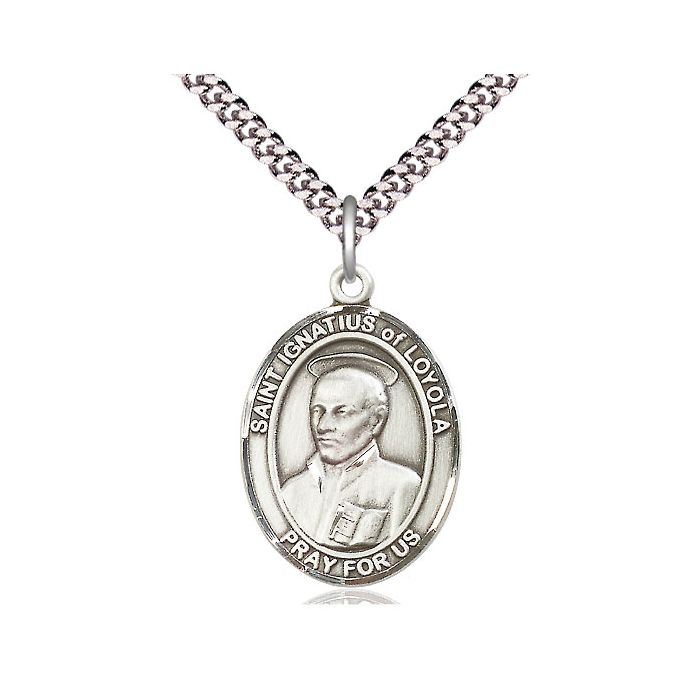 St. Ignatius of Loyola Large Pendant