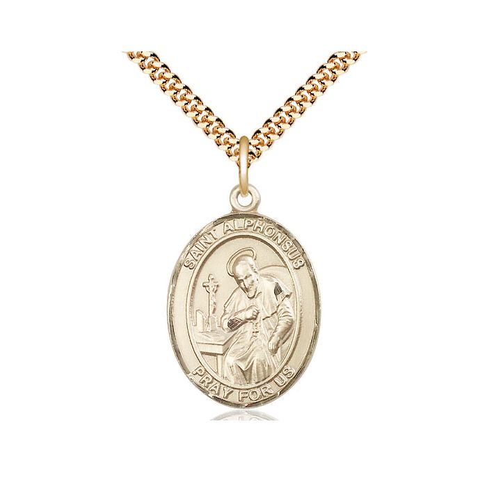 St. Alphonsus Large Pendant