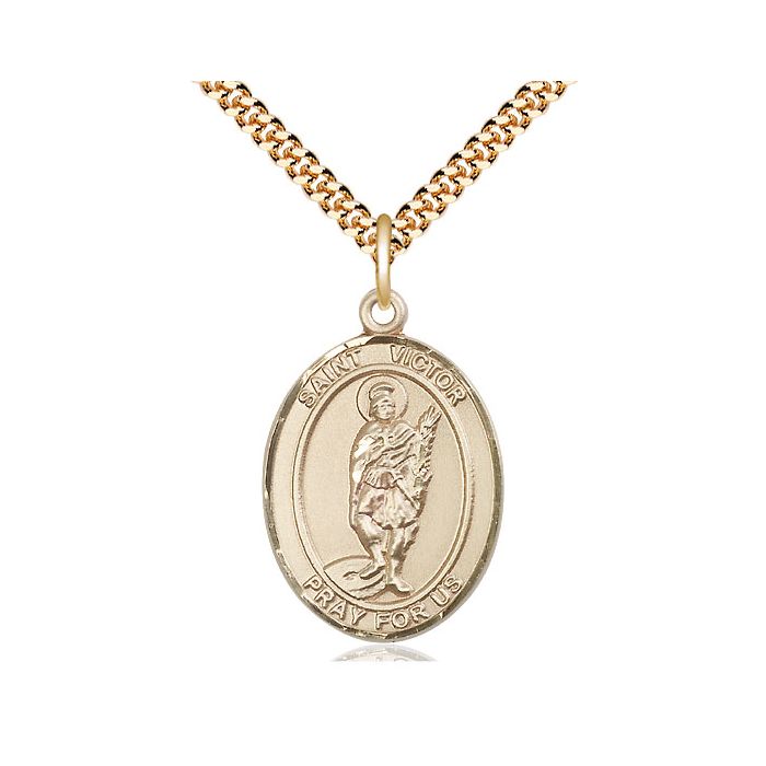 St. Victor of Marseilles Large Pendant