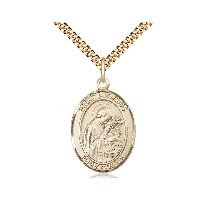 St. Aloysius Gonzaga Large Pendant