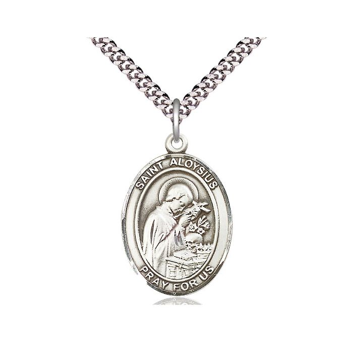 St. Aloysius Gonzaga Large Pendant