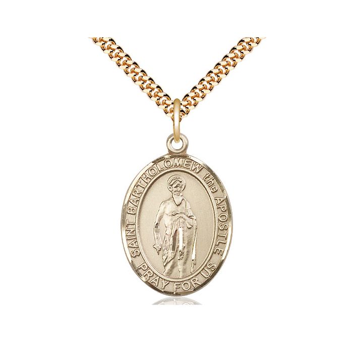 St. Bartholomew the Apostle Large Pendant