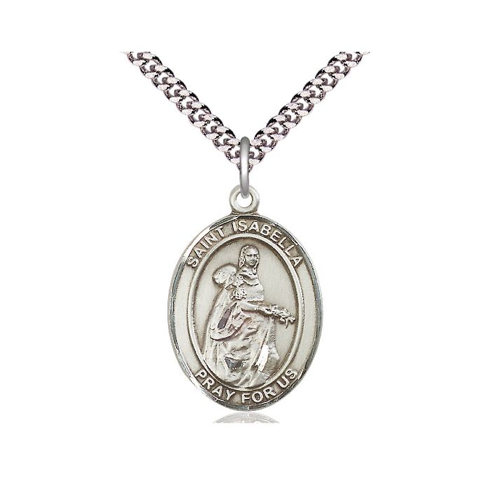 St. Isabella of Portugal Large Pendant