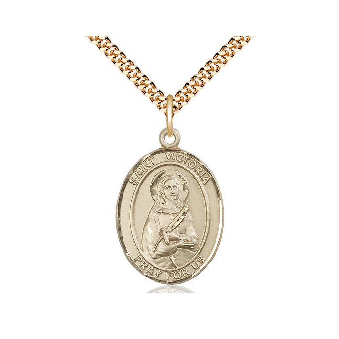 St. Victoria Large Pendant