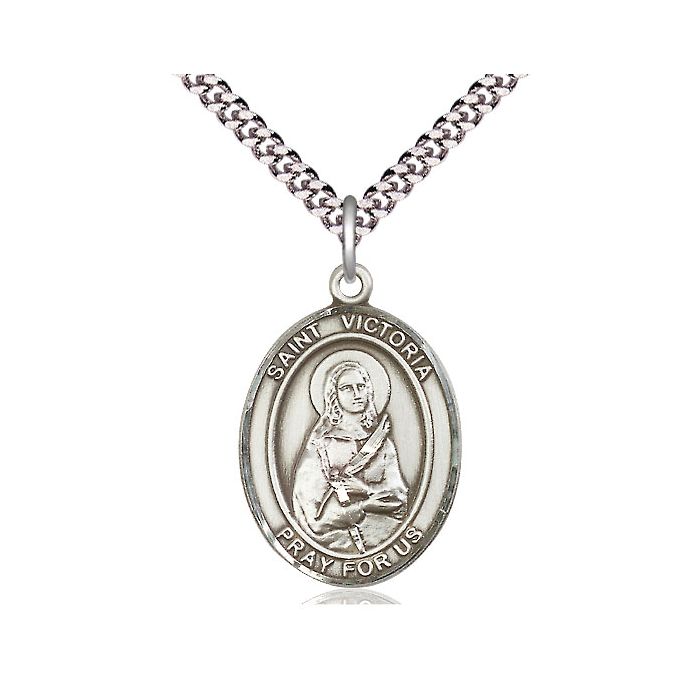 St. Victoria Large Pendant