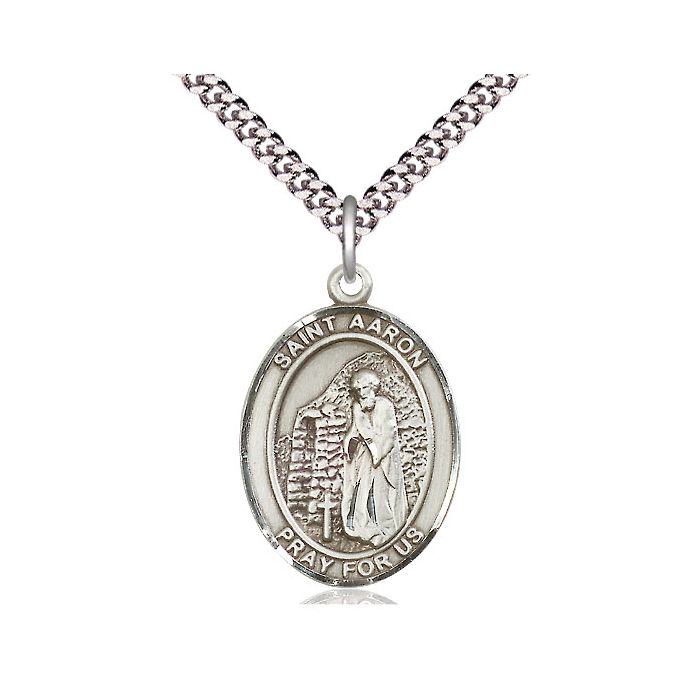 St. Aaron Large Pendant