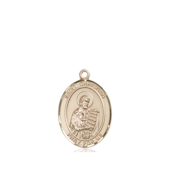 St. Christian Demosthenes Large Pendant