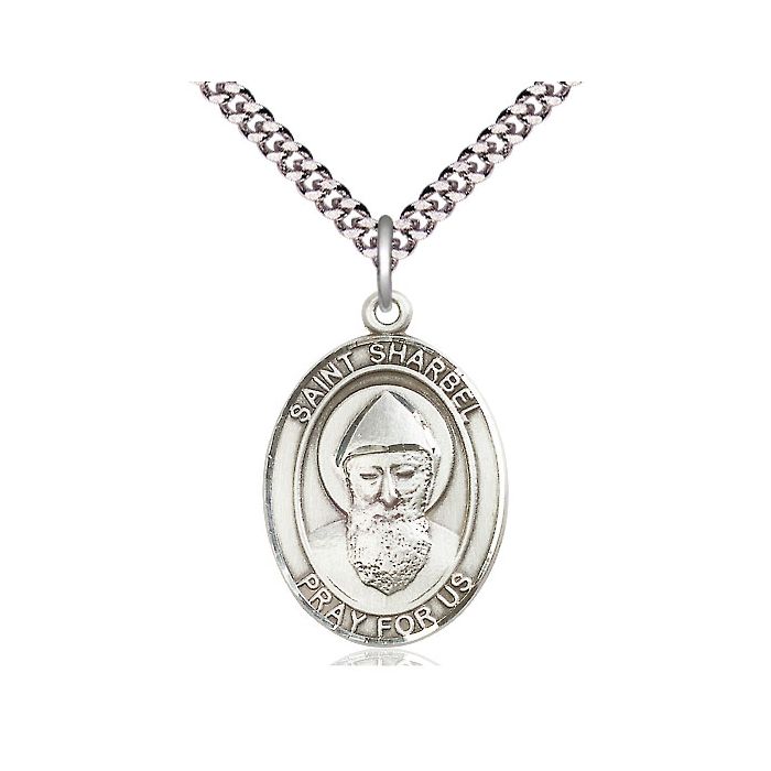 St. Sharbel Large Pendant