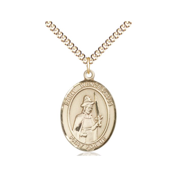 St. Wenceslaus Large Pendant
