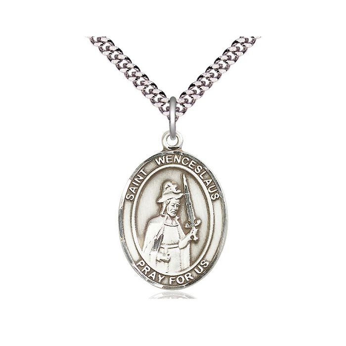 St. Wenceslaus Large Pendant