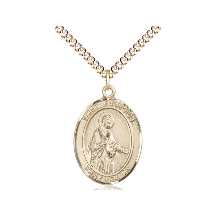 St. Remigius of Reims Large Pendant