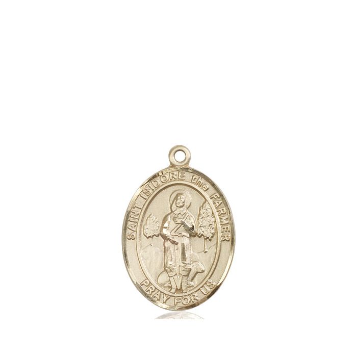 St. Isidore the Farmer Large Pendant